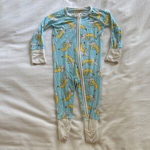 Little Sleepies Banana Print Zippy